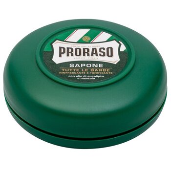 Green Shaving Soap - Osviežujúci mydlo na holenie s eukalyptom